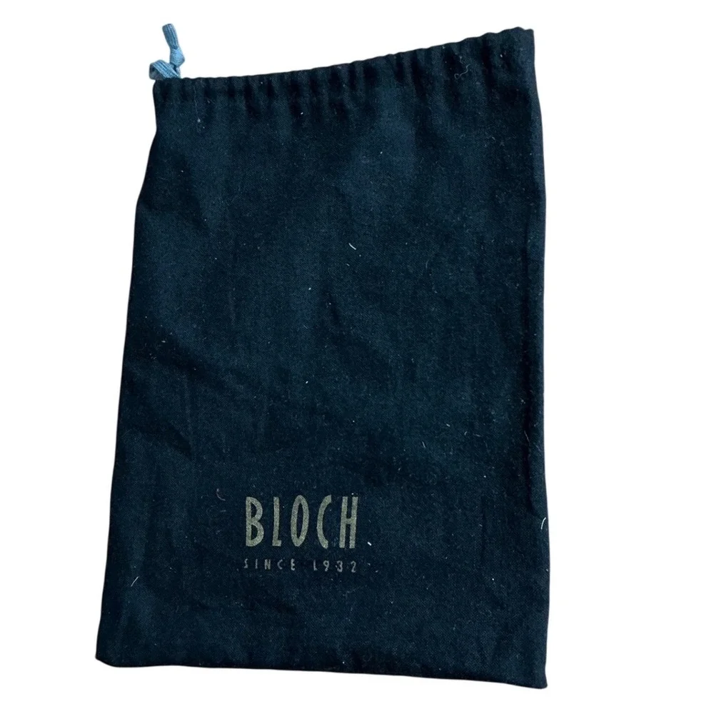 Bloch Drawstring Pouch Bag Black Logo